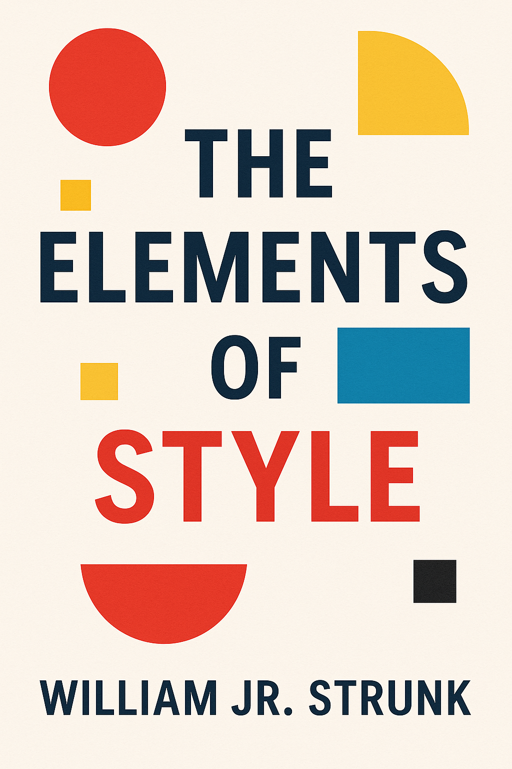 the elements of style by William Jr. Strunk